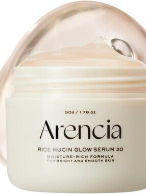 Arencia Rice Mucin Glow Serum 30 - 1.76 oz (50 g) New In Box